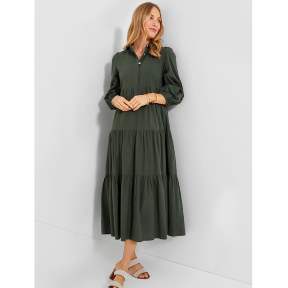 TUCKERNUCK x POMANDER PLACE | Sedona Sage Cotton Mabel Maxi Dress - Picture 1 of 5